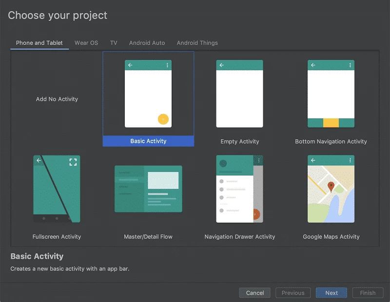 Android Studio — 스크린샷 1
